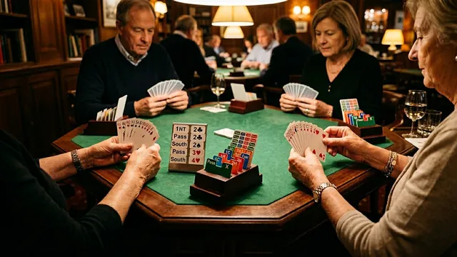 Bridge strategy illustration for flannery 2♦: 5 hearts, 4 spades, 11-15 hcp