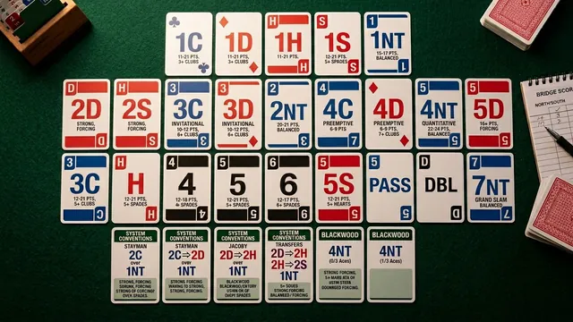Learn Precision Club bidding, the strong club system used by world champions. Discover why 1♣ shows 16+ HCP and how l...